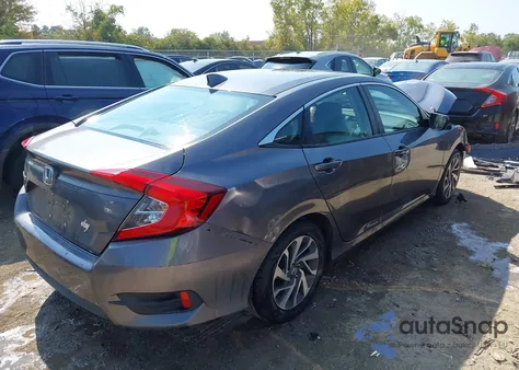 2017 Honda Civic Ex from USA, damaged, VIN 19XFC2F77HE031962